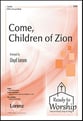Come, Children of Zion SATB choral sheet music cover